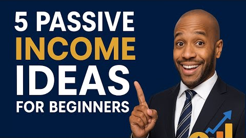 5 Passive Income Ideas For Beginners That Actually Work!