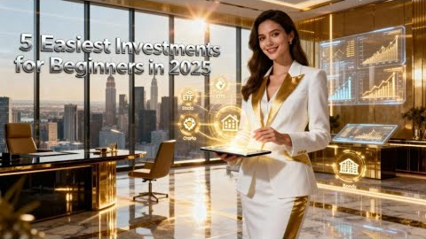5 Easiest Investments for Beginners in 2025