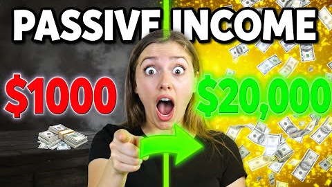How to Make Passive Income with $1000 - 5 EASY Ways for Beginners