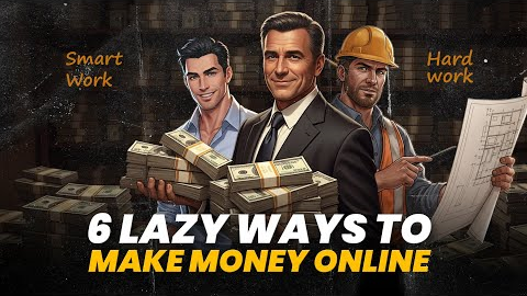 Laziest Ways To Make Money Online For Beginners | Easy Passive Income Ideas 2025