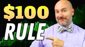 The $100 Rule for Buying Stocks to Make Money