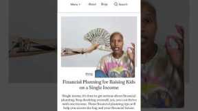 Financial Planning for Single Moms: Raising Kids on One Income | CoTripper