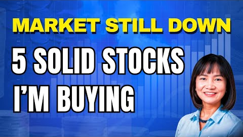 Top 5 Dividend Stocks I'm Buying While Market is Still Down