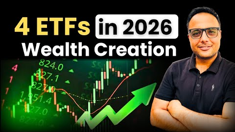 Don't Buy Stocks in 2026 | 4 ETFs for Wealth Creation | CA Explains