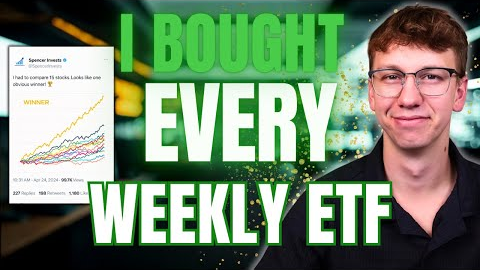 I Tracked Weekly Dividend ETFs for a YEAR! One BIG WINNER!