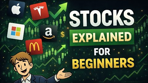 Stocks Explained for Beginners Who Want Financial Freedom