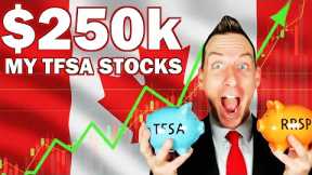 Investing $250k TFSA Canadian Stocks To Buy 2026