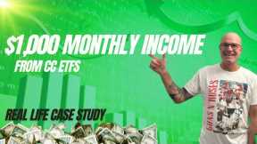 Making $1,000 Per Month in Passive Income From a $50K Portfolio | Covered Call ETF Case Study (2026)
