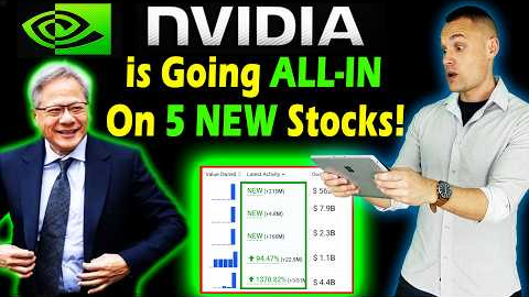 NVIDIA just spent BILLIONS on 5 NEW Stocks! 🤑