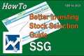 Better Investing, Stock Selection