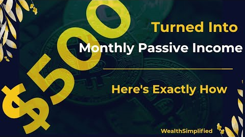 How I'd Invest $500 to Make Money While I Sleep (Beginner's Guide)