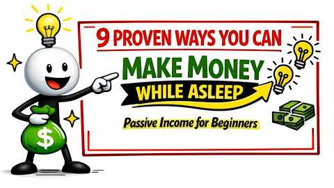 9 Proven Ways You Can Make Money While Asleep | Passive Income for Beginners