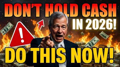 Stop Holding Cash NOW! Jamie Dimon’s 2026 Wealth Strategy