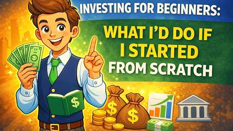 Investing for Beginners: What I’d Do If I Started From Scratch (Step-by-Step Guide to Build Wealth)
