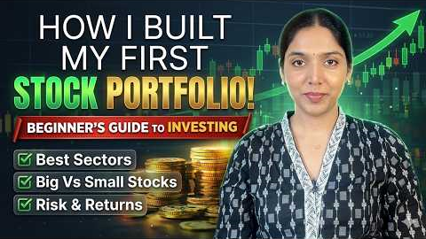 How I Built My First Stock Portfolio (Beginner Investing Guide)