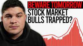 ITS OVER, Stock Market sets a TRAP for Bulls