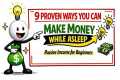 9 Proven Ways You Can Make Money