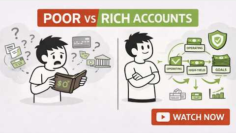 How The Rich Structure Bank Accounts To Build Wealth