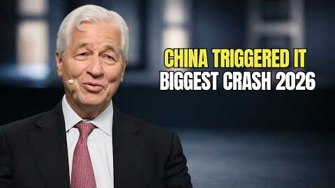 🚨 China Just Triggered Jamie Dimon’s Biggest Fear — 2026 Market Crash Warning 📉