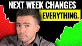 🚨Next Week is the Most Important Week for the Stock Market in 2026