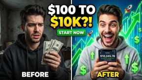 $100 to $10,000? Start Investing Today (No Experience Needed!)