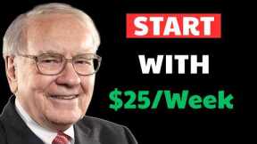 Warren Buffett: Why Building Wealth Starts With $25 a Week? | How To Escape Low Income