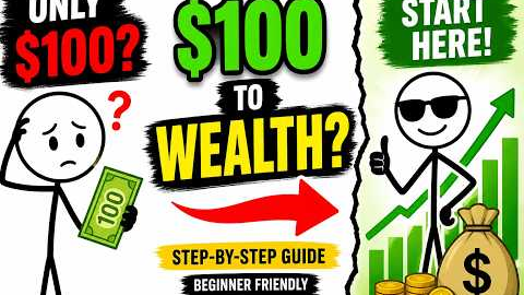 Only $100? Here’s How to Start Investing Today | 100$ to 1000$ 😲 | @investroco