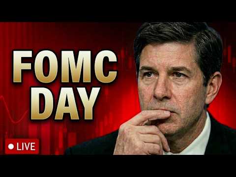 🔴RETAIL SALES DATA 8:30AM, FOMC DAY, SPACEX, BTC & GOLD CORRECTION! | LIVE TRADING