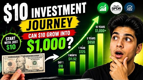 $10 Investment Challenge: Can $10 Grow Into $1,000? | Beginner Investing Guide (2026)