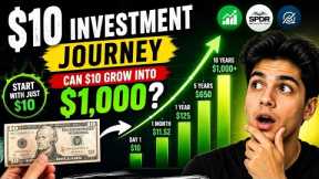 $10 Investment Challenge: Can $10 Grow Into $1,000? | Beginner Investing Guide (2026)