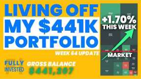 Living Off My $441K Margin Portfolio: Week 64 Robinhood Update